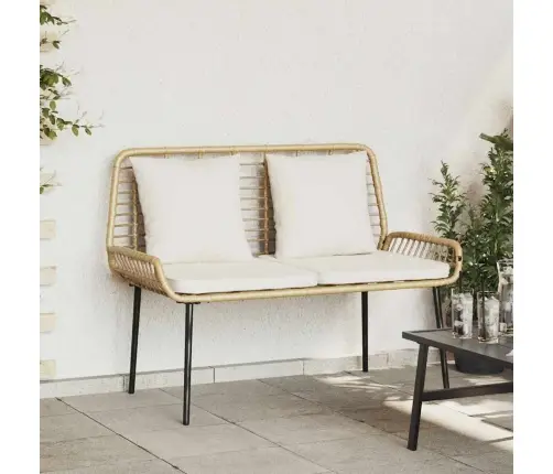 Dārza Sols Ar Spilvenu Melns, Antracīts 109 X 63 X 83 Cm Vidaxl