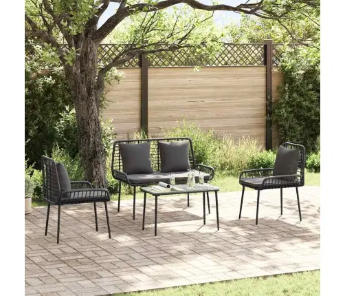 Aia Söögilaudade Komplekt 3 Pcs Must Ja Anthracite