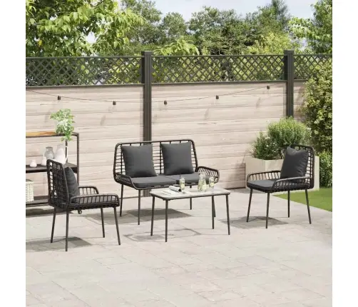 Aia Söögilaudade Komplekt 3 Pcs Must Ja Anthracite