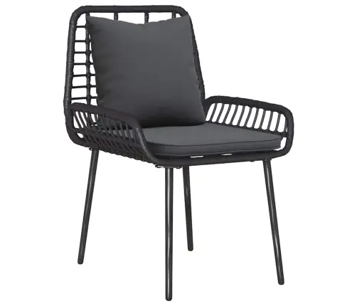 Aia Söögilaudade Komplekt 3 Pcs Must Ja Anthracite