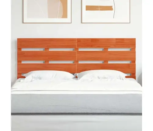 Galvas Virsma, Vaska Brūna, 140 Cm, Masīvkoks, Priede Vidaxl