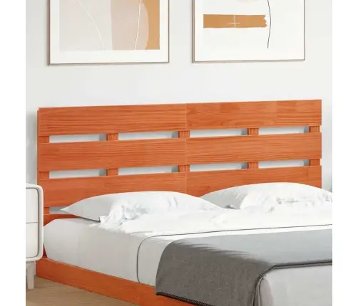 Galvas Virsma, Vaska Brūna, 140 Cm, Masīvkoks, Priede Vidaxl