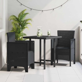 Dārza Krēsls 2 Pcs Antracīts 53 X 49 X 85 Cm Pp Vidaxl