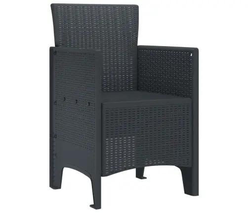 Aia Tool Padjaga 2 Pcs Antratsiit 53 X 49 X 85 Cm Polüpropüleen