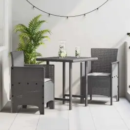 Dārza Krēsls 2 Pcs Gaiši Pelēka 53 X 49 X 85 Cm Pp Vidaxl