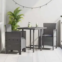 Dārza Krēsls 2 Pcs Gaiši Pelēka 53 X 49 X 85 Cm Pp Vidaxl