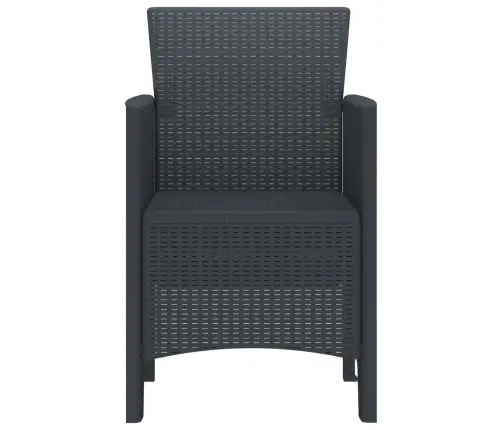 Aia Tool Padjaga 4 Pcs Antratsiit 53 X 49 X 85 Cm Polüpropüleen