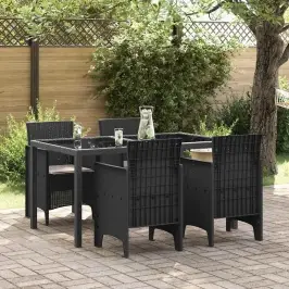 Sodo Kėdė 4 Pcs Antracitas 53 X 49 X 85 Cm Pp