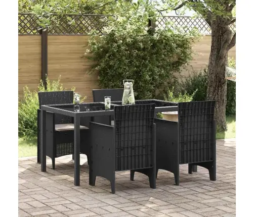 Sodo Kėdė 4 Pcs Antracitas 53 X 49 X 85 Cm Pp Sodo Kėdė 4 Pcs Antracitas 53 X 49 X 85 Cm Pp