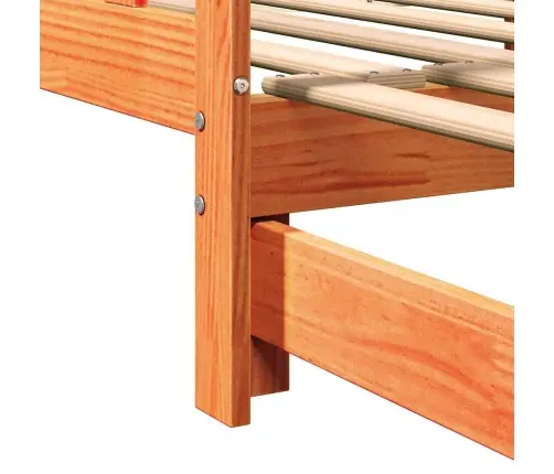 Ištraukiama Dienos Lova Vaško Ruda 203.5 X 164 X 66 Cm