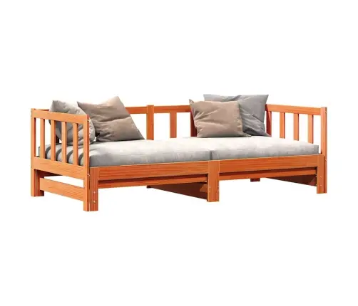 Ištraukiama Dienos Lova Vaško Ruda 203.5 X 164 X 66 Cm