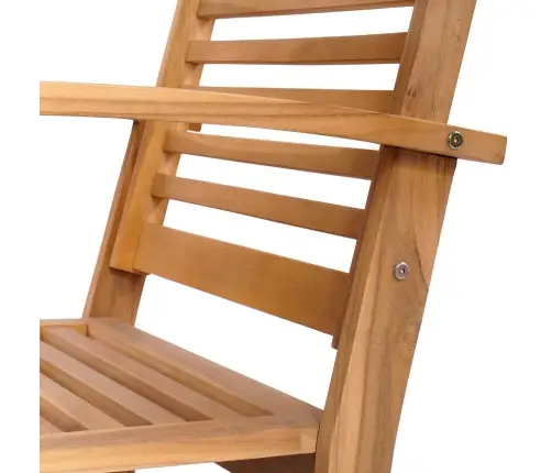 Dārza Dīvānu Komplekts 4 Pcs Dabiska Masīvs Tīkkoks