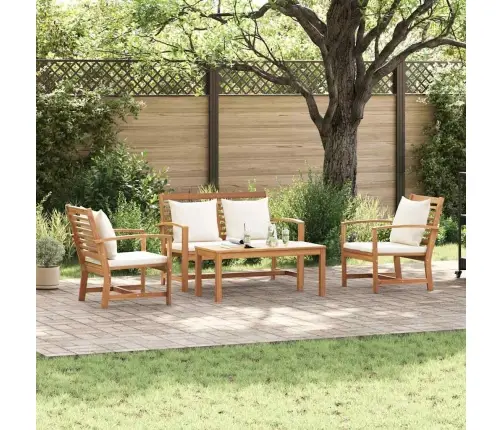 Sodo Sofų Rinkinys Natūrali Tikmedžio Masyvas Sodo Sofų Rinkinys Natūrali Tikmedžio Masyvas