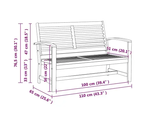 Sodo Sofų Rinkinys 3 Pcs Natūrali Kieto Teka Medžio