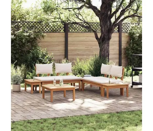 Dārza Sola Komplekts 3 Pcs Brūns Un Krēma 2 Vietīgs Mazi Vidaxl Dārza Sola Komplekts 3 Pcs Brūns Un Krēma 2 Vietīgs Mazi Vidaxl