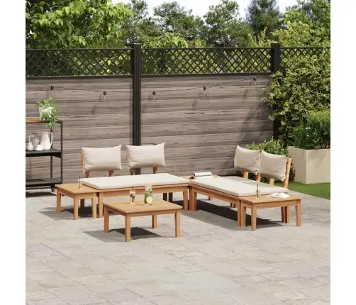 Dārza Sola Komplekts 3 Pcs Brūns Un Krēma 2 Vietīgs Mazi Vidaxl Dārza Sola Komplekts 3 Pcs Brūns Un Krēma 2 Vietīgs Mazi Vidaxl