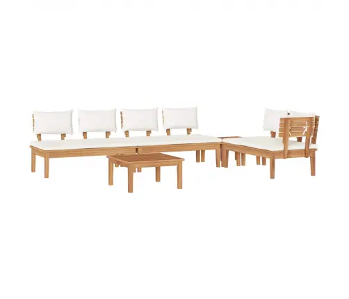 Aia Diivanikomplekt 5 Pcs Pruun Ja Kreem