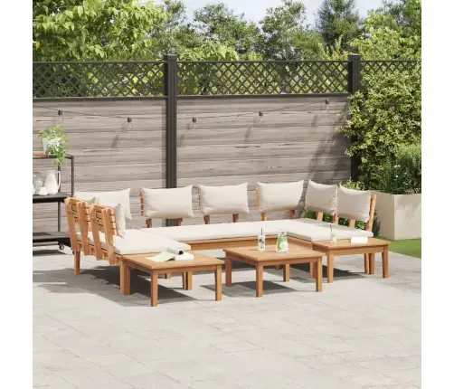 Aia Diivanikomplekt 4 Pcs Pruun Ja Kreem