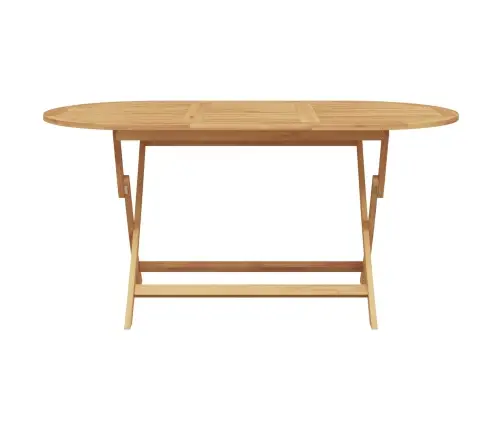 5 Daļu Dārza Ēdamā Seta Salokāms Masīvs Koks Tīkkoks Vidaxl