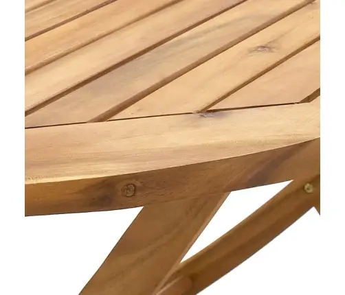 Sodo Valgomojo Komplektas 7 Pcs Ruda Kieto Teka Medžio