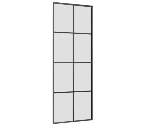 Liuguks Tarvikutega, Must, 76 X 205 cm Esg-Klaas