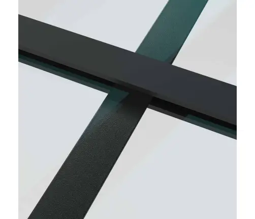 Bīdāmās Durvis Ar Stiprinājumiem, Melns, Stikls, 90X205 Cm Vidaxl