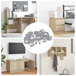 Kamlock Mutrid 8372 Pcs Hõbedane Teras