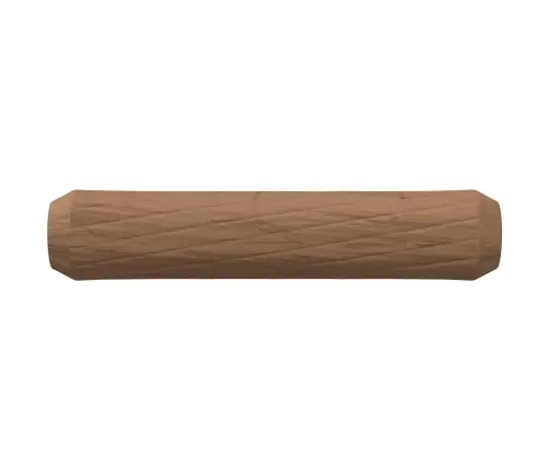 Koka Dībeļi 2 Pcs Brūna Ø8 X 35 Mm Masīvkoks Vidaxl