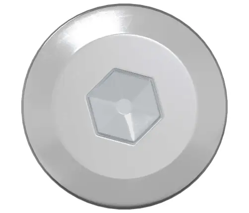 Puidust Kruvid 2 Pcs Hõbedane M6 X 70 Mm Teras