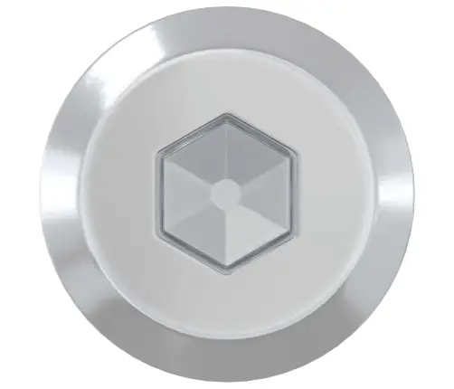 Baldų Varžtai 2 Pcs Sidabro M6 X 100 Mm Plienas