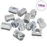 Cilindrinės Veržlės 3462 Pcs Sidabro M6 X 13 Mm Metalas