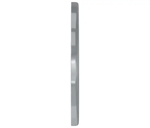 Uzgriežņi 12 Pcs Sudraba 12 X 12 X 1,2 Cm Dzelzs Vidaxl