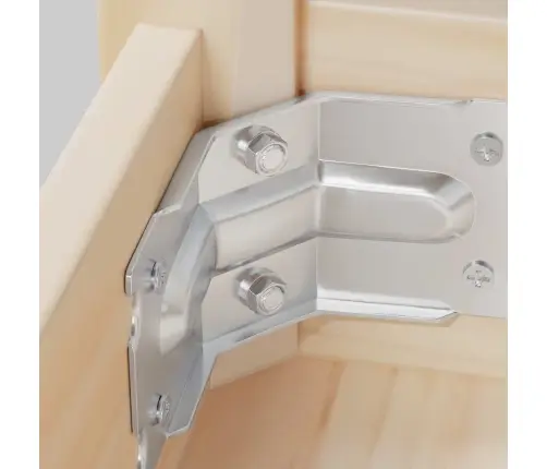 Sešstūra Uzgriežņi 2 Pcs Sudraba M6 Tērauds Vidaxl