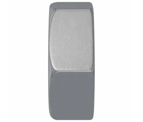 Sešstūra Uzgriežņi 2 Pcs Sudraba M6 Tērauds Vidaxl