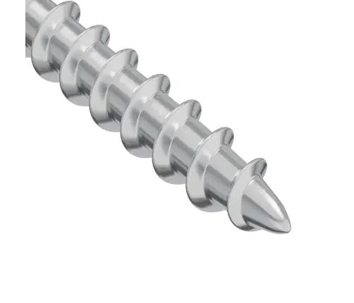 Skrūve 2 Pcs Sudraba 9,8 X 35 Mm Dzelzs Vidaxl