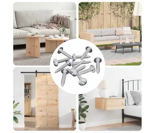 Isesõitev Nael 12 Pcs Tsinkkattega 4 X 20 Mm Teras