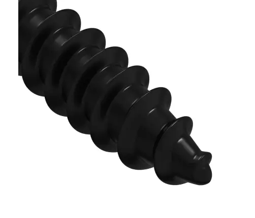 Tapping Nagla 12 Pcs Melna M4 X 28 Mm Tērauds Vidaxl