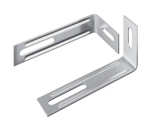 Pretapļu Turētājs 2 Pcs Sudraba 74,5 X 15 X 32 Mm Dzelzs Vidaxl