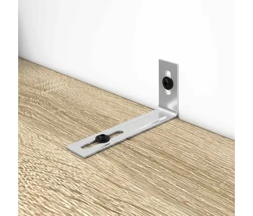 Pretapļu Turētājs 12 Pcs Sudraba 74,5 X 15 X 32 Mm Dzelzs Vidaxl