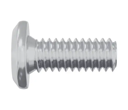 Galvas Bloķēšanas Skrūve 2 Pcs Sudraba M6 X 15 Mm Tērauds Vidaxl