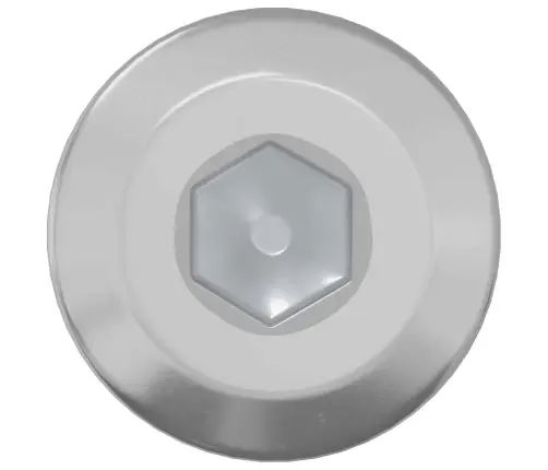 Galvas Bloķēšanas Skrūve 12 Pcs Sudraba M6 X 35 Mm Tērauds Vidaxl