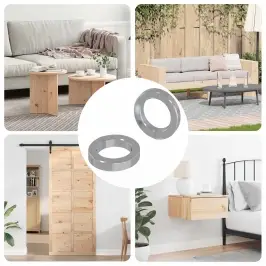 Keenpaneel 2 Pcs Valge 13 X 1 Mm Raud