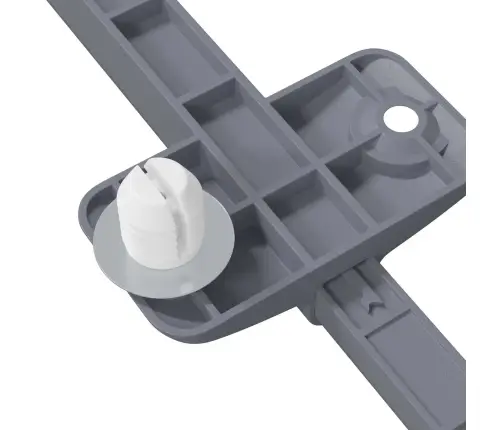 Mīksta Slēgšanas Dampers 12 Pcs Pelēka 125 X 47 X 15 Mm Pp Vidaxl