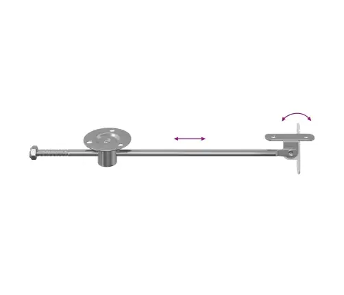 Dujų Strutas 12 Pcs Sidabro 190 Mm Geležis