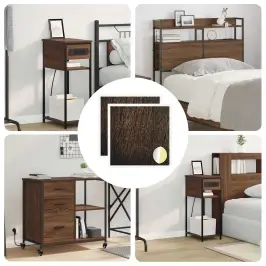 Līmējošs Skrūvju Vāks 2 Pcs Brūns Ozols Ø 20 X 0,5 Mm Vidaxl