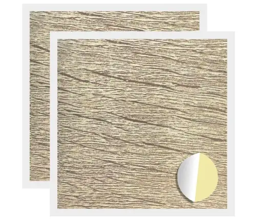 Līmējošs Skrūvju Vāks 2 Pcs Sonoma Ozols Ø 20 X 0,5 Mm Vidaxl