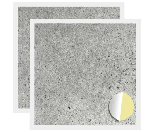 Līmējošs Skrūvju Vāks 2 Pcs Betona Pelēks Ø 20 X 0,5 Mm Vidaxl