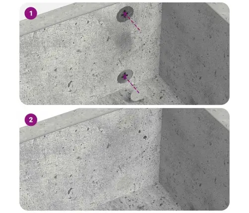 Līmējošs Skrūvju Vāks 12 Pcs Betona Pelēks Ø 20 X 0,5 Mm Vidaxl