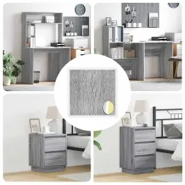 Līmējošs Skrūvju Vāks 12 Pcs Pelēks Sonoma Ø 20 X 0,5 Mm Vidaxl