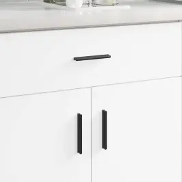 Rokturi 973 Pcs Melna 106 X 7,4 X 15,5 Mm Alumīnijs Vidaxl